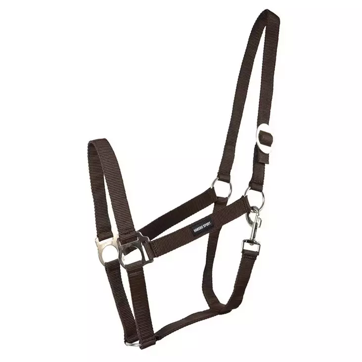 Nylonriimu Core ruskea Hansbo Sport - Hevosen nylonriimut - 056618 - 1