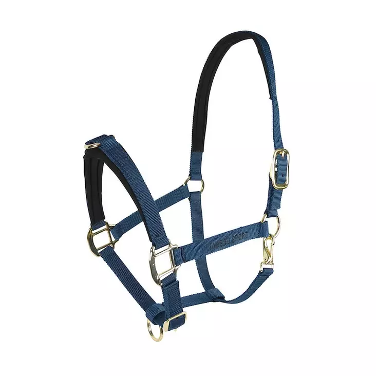 Nylonriimu säädettävä kuonokopalle / green guardille sininen HS Hansbo Sport - Hevosen nylonriimut - 052748 - 1