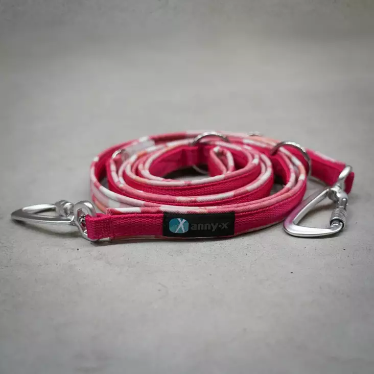 Monitoimitalutin Safety Fun 3mx2cm fire pink AnnyX LIMITED EDITION - Koiran nylontaluttimet - 052448 - 1