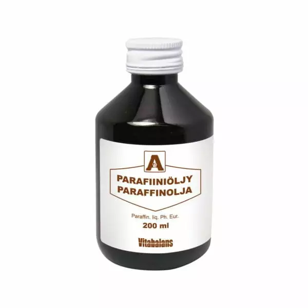 Parafiiniöljy 200ml Vitabalans - Koiran ruokinnan täydennys ja rehulisät - 044678 - 1