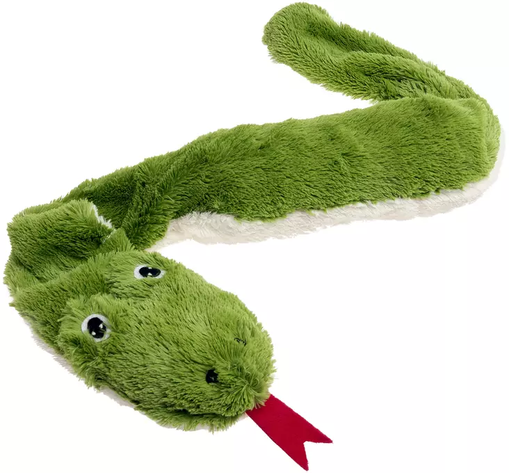 Pehmokäärme Arlo rapinalla 80cm vihreä Flamingo - Koiran pehmolelut - 055588 - 1