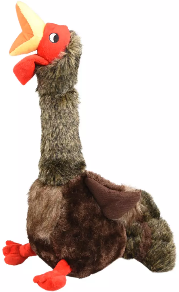 Pehmo Kalkkuna L 43cm Honkers Shakers KONG - Koiran pehmolelut - 014408 - 1