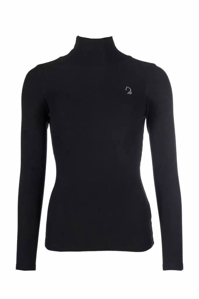 Poolopusero Montalcino musta HKM-sports - Ratsastuspaidat ja -hupparit - 059778 - 1