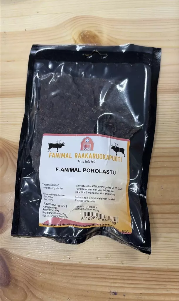 Porolastu 80g Fanimal - Koiran herkut ja makupalat - 058098 - 1
