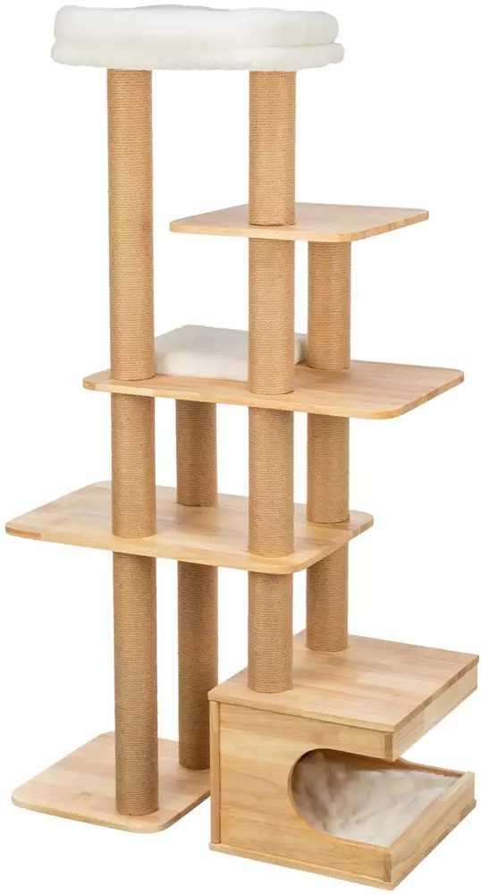 Raapimapuu Thiago 147cm beige Trixie - Kissan korkeat ja isot raapimapuut - 052958 - 1