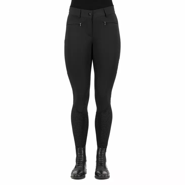 Ratsastushousut Airflow FullGrip musta Euro-star - Ratsastushousut - 048758 - 1