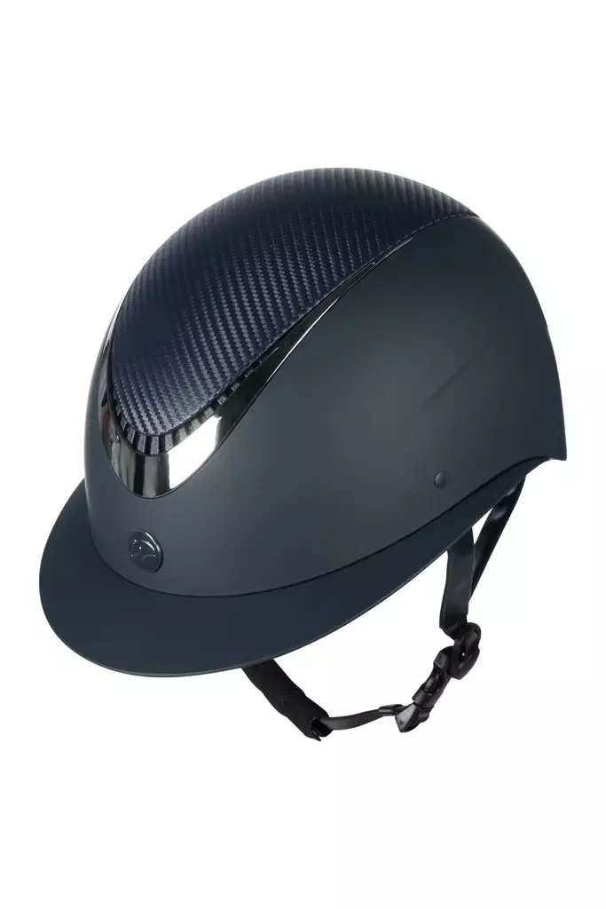 Ratsastuskypärä Alarion navy-hopea HKM-sports - Ratsastuskypärät - 054068 - 1