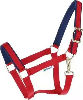 Riimu Dublin COB Crimson Bucas - Hevosen nylonriimut - 031878 - 1