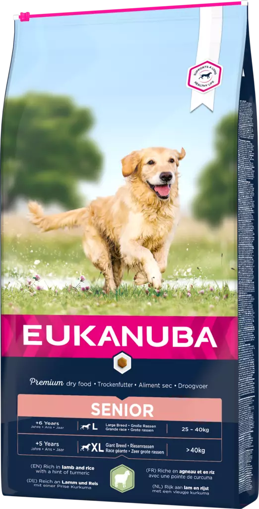 Senior Lamb L/XL 12kg Eukanuba - Koiran kuivaruoat ikääntyville koirille - 021898 - 1