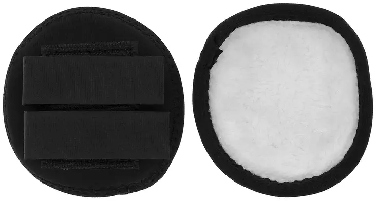 Korvalämmittimet kypärään 2kpl mustat Equitheme - Ratsastuskypärät - 055108 - 1