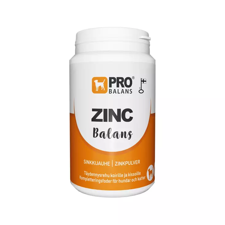 ZincBalans sinkkijauhe 120g ProBalans Vitabalans - Koiran kivennäiset ja vitamiinit - 013668 - 1