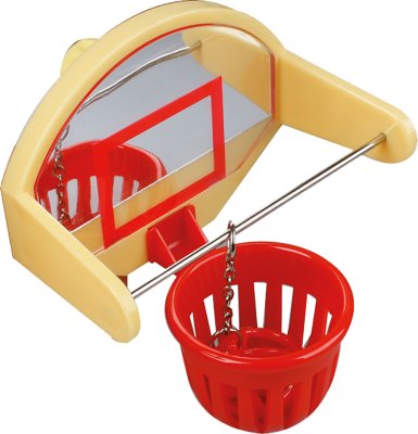 Aktivointipeli lemmikkilinnulle eri vaihtoehtoja (koripallo / keilaus / skee-pallo) Flamingo - Lemmikkilintujen lelut ja puuhasteltavat - 021359 - 2