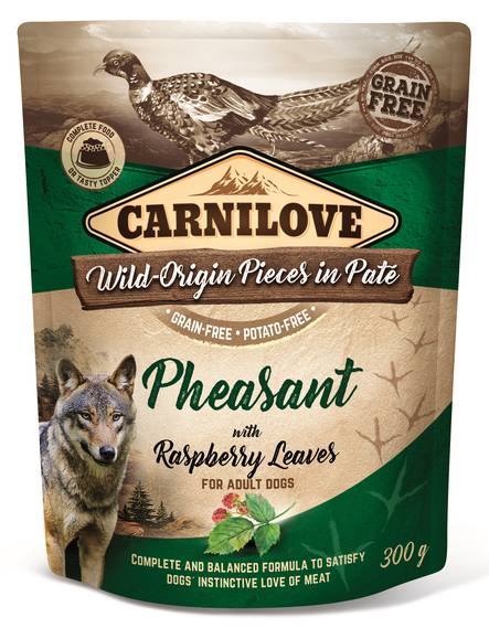 Fasaani Vadelma 300g pss Carnilove Dog - Koiran säilykkeet aikuisille koirille - 031649 - 3