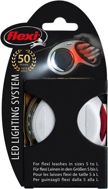 Ledvalo USB 7cm harmaa Lighting System Flexi - Koiran heijastimet ja turvavalot - 036379 - 2