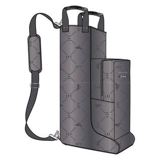 Saapaslaukku Cecile Iron HVP - Ratsastuskengät ja -saappaat - 029419 - 1