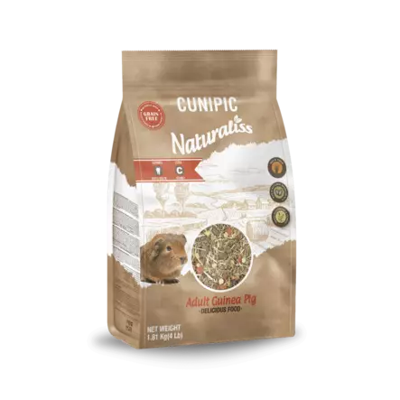 Guinea Pig 1,81kg Naturaliss Cunipic - Marsun ruoka - 056429 - 1
