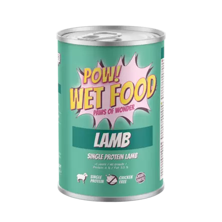 Adult Lamb 400g säilyke POW! - Koiran säilykkeet aikuisille koirille - 056879 - 1