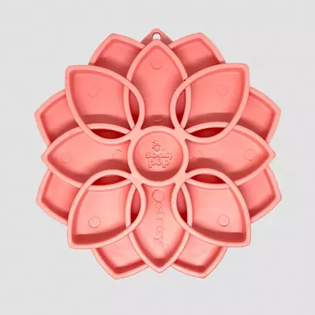 Aktivointikuppi Mandala Softie 20,3x2,3cm vaaleanpunainen SodaPup - Koiran aktivointilelut - 052479 - 1