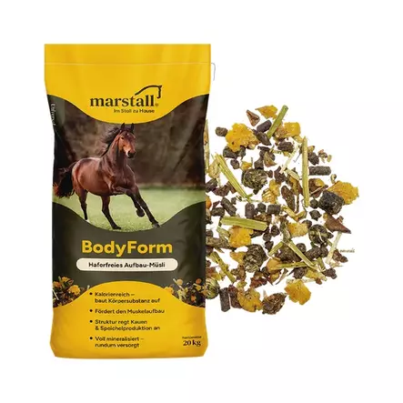 BodyForm mysli 20kg Marstall - Täydennysrehut - 057949 - 1