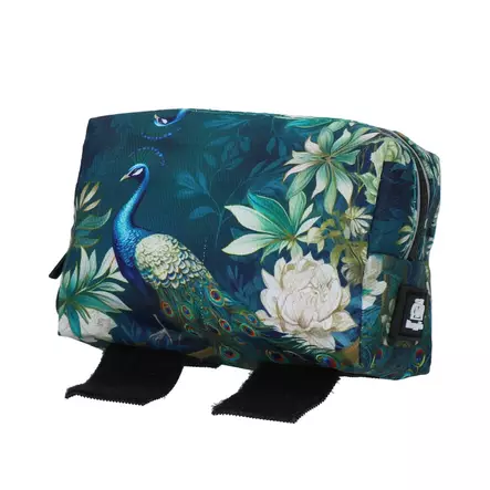 Kakkapussikotelo Eco Bag Peacock sininen PoopyGo - Koiran kakkapussit ja pidikkeet - 055839 - 2