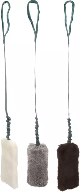 Kaninkarvapatukka Furtra Chaser joustokahvalla 100x11cm värimix Flamingo - Koiran pehmolelut - 055509 - 1