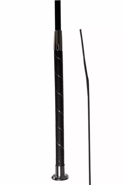 Kouluraippa Liv musta-hopea HKM-sports - Ratsastusraipat - 059859 - 1