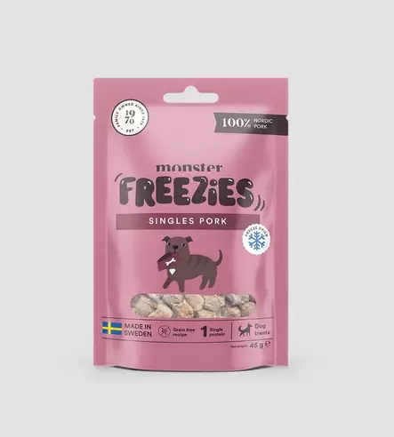 Lihapala Single Protein Pork Freezies monster Dog - Koiran herkut ja makupalat - 029629 - 4