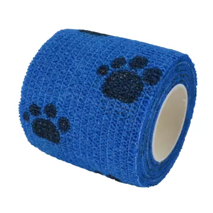 Liimapinteli tassu sininen 5cm x 4,5m Hansbo Sport - Koiran ihon ja haavan hoito - 034719 - 1