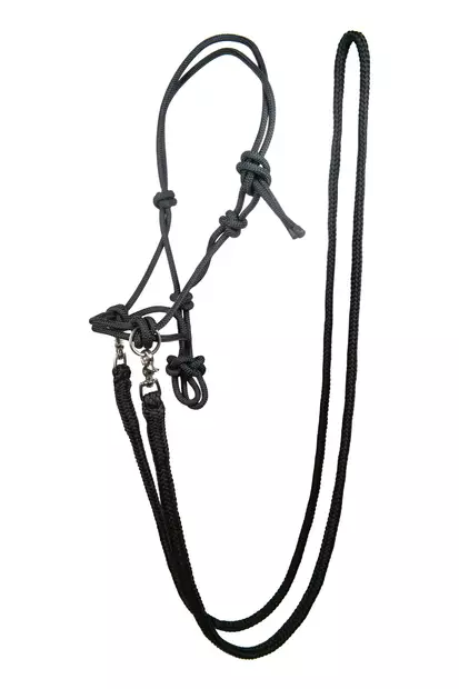 Naruriimu ohjilla musta HKM-sports - Ratsuhevosen suitset ja turpahihnat - 055209 - 1