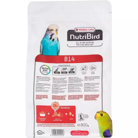 NutriBird B14 800g pelletti Versele Laga - Lemmikkilintujen ruoka - 046049 - 2