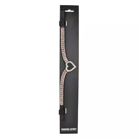 Otsapanta Love ruskea Hansbo Sport - Hevosen otsapannat - 056579 - 2