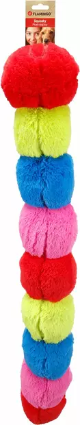 Pehmotoukka Pilato 103cm monivärinen Flamingo - Koiran pehmolelut - 057389 - 2