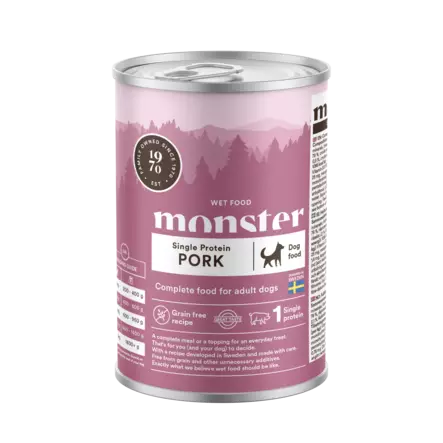 Possu 400g prk monster Dog - Koiran säilykkeet aikuisille koirille - 051199 - 1
