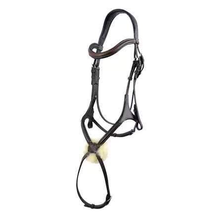 Suitset Josie meksikolaiset ruskea Hansbo Sport - Ratsuhevosen suitset ja turpahihnat - 056629 - 1