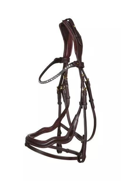 Suitset Sienna Jumping FULL ruskea Catago - Ratsuhevosen suitset ja turpahihnat - 054889 - 1