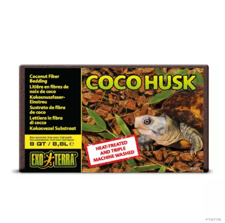 Terraariokuivike kookoskuitu 7L Coco Husk ExoTerra - Terraarion tarvikkeet ja kuivikkeet - 010289 - 2