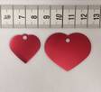 Kaiverruslaatta sydän punainen iMARC - Nimi- ja kaiverruslaatat - 032289 - 1