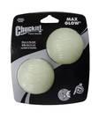 Kumipallo Max Glow M 6cm 2kpl Chuckit - Koiran pallot ja heittolelut - 028899 - 1