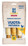 Kunnon puruluut Vuotapatukka kana 13cm 3kpl Hau Hau Champion - Koirien puruluut - 030179 - 1