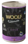 Peura & mustikka 400g purkki Ultimate Canned Dogfood Woolf - Koiran säilykkeet aikuisille koirille - 052619 - 1