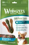 Hammasharja S 24kpl 360g pss Whimzees - Koiran herkut ja makupalat - 014309 - 1