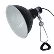 Heijastava valaisin 21cm E27 musta Hobby - Terraarion tarvikkeet ja kuivikkeet - 060029 - 2