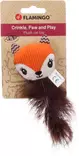 Kettupehmo Jade Fox höyhenillä 5,5x20cm oranssi Flamingo - Kissan pehmolelut - 055549 - 2