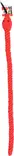 Köysikäärme Flocco Snake 95cm punainen Flamingo - Koiran pehmolelut - 055589 - 2