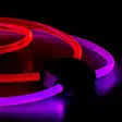 LED Valovaljaat USB ladattava monivärinen 130x2,5cm Duvo+ - Koiran heijastimet ja turvavalot - 054259 - 2