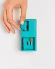 Lisäpala Nai 12x6x4,5cm turkoosi Pawzler - Koiran aktivointilelut - 059889 - 3