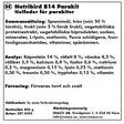 NutriBird B14 800g pelletti Versele Laga - Lemmikkilintujen ruoka - 046049 - 3