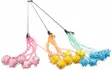 Onkilelu Glitty Dangler 42cm värimix Flamingo - Kissan huiskat ja onkilelut - 055479 - 1