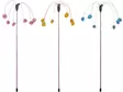 Onkilelu Glitty Dangler 42cm värimix Flamingo - Kissan huiskat ja onkilelut - 055479 - 2