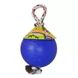 Pallo+köysi Romp-n-Roll 15cm sininen Jolly Pets - Koiran pallot ja heittolelut - 003069 - 1